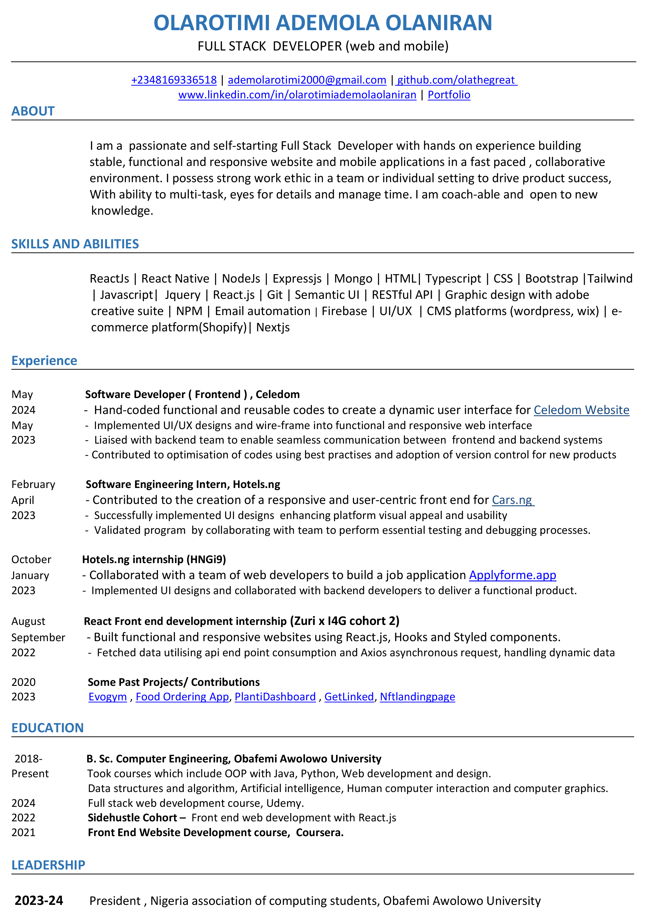 cv